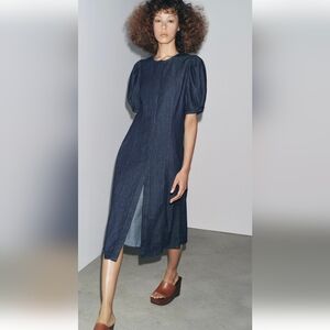 Zara ZW COLLECTION DENIM DRESS(S)